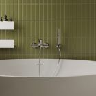 Set rubinetto per vasca e doccia Hagser Della HGR30000034, doccetta Hagser Andrea HGR40000037, HGR15000037, HGR90000037