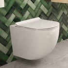 Set vaso WC Oltens Hamnes 42513000, copriwater Oltens Hamnes 45100000