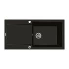 Set lavello in granito Oltens Gravan 72101300, rubinetto da cucina Oltens Borga 35207300