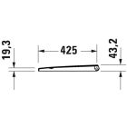 Set vaso WC Duravit D-Neo 25880900001, copriwater Duravit D-Neo 0021690000