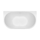 Set vasca da bagno a parete Oltens Delva 12018000, copertura piletta Oltens 09002800