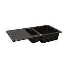 Set lavello in granito Oltens Gravan 72300300, rubinetto da cucina Oltens Litla 35204100