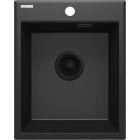 Set lavello in granito Deante Eridan ZQE_G104, rubinetto da cucina Deante Neo Luno BOC_N72M