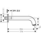 Set prese d'acqua con supporto doccetta Hansgrohe Fixfit 26888670, rubinetto per vasca e doccia Hansgrohe Vernis Blend 71466670, 71420670, 01800180, 28272670, 26340670