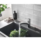 Set lavello in granito Grohe K400 31639AP0, rubinetto da cucina Grohe Start 30531001