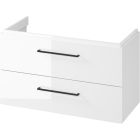 Set lavabo Cersanit Larga K120-011, armadietto Cersanit Larga S932-076