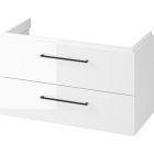 Set lavabo Cersanit Larga K120-011, armadietto Cersanit Larga S932-076