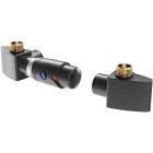 Set radiatore da bagno Instal Projekt Retto RET-50/110C12, set termostatico Instal Projekt Z17 606400002C12