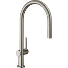 Set rubinetto da cucina Hansgrohe Talis M54 72803800, lavello in acciaio Hansgrohe S 71 43428800, 43921800