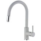Set lavello in granito Alveus Cadit 1132025, rubinetto da cucina Alveus Delos 1129019