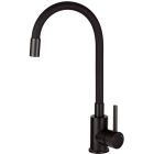 Set lavello in granito Deante Eridan ZQE_G104, rubinetto da cucina Deante Neo Luno BOC_N72M