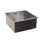Set lavello in acciaio Oltens Stalvask 71100100, rubinetto da cucina Oltens Borga 35207100