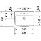 Set armadietto Duravit No. 1 N14381018180000, lavabo Duravit No. 1 23756000002