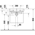 Set armadietto Duravit No. 1 N14381018180000, lavabo Duravit No. 1 23756000002