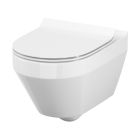 Set vaso WC Cersanit Crea K114-015-ECO, copriwater Cersanit Crea K98-0177-ECO