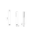 Set doccetta Oltens Ume 37102810, supporto per doccetta Oltens Gide 37402810