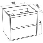 Set armadietto LaVita Minnesota 5900378314349, lavabo LaVita Floryda 5908211485027