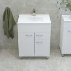 Set armadietto LaVita Basic Barato 5900378314455, lavabo LaVita Floryda 5908211485027