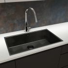 Set lavello in acciaio Oltens Stalvask 71102300, rubinetto da cucina Oltens Myvat 35205300