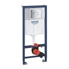 Set modulo di installazione con placca di comando Grohe Solido 38981000, vaso WC con copriwater a discesa lenta Hagser Beno HGR20000042