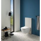 Set vaso WC Geberit Smyle Square 500.208.01.8, copriwater Geberit Smyle Square 500.240.01.1