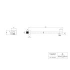 Set rubinetto per vasca e doccia Villeroy & Boch Universal Taps & Fittings TVD00065300061, corpo incasso Villeroy & Boch Universal Taps & Fittings TVD00065100000, TVC00040220061, TVC00045453061, TVC00045900061, TVC00045700061, TVS10900300061, TVC000035000