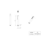 Set rubinetto per vasca e doccia Villeroy & Boch Universal Taps & Fittings TVD000653000K5, soffione doccia Villeroy & Boch Universal Showers TVC000001000K5, TVD00065100000, TVS109006000K5, TVC000458000K5, TVC000453510K5, TVC000456000K5, TVC000035000K5