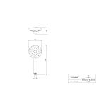 Set rubinetto per vasca e doccia Villeroy & Boch Universal Taps & Fittings TVD00065300061, corpo incasso Villeroy & Boch Universal Taps & Fittings TVD00065100000, TVC00040120061, TVC00045800061, TVC00045351061, TVC00045600061, TVS10900300061, TVC000035000