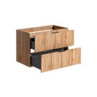 Set armadietto Comad Adel Oak ADEL OAK 82-80-B-2S, lavabo Comad Sky SKY80/DP-8099