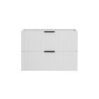 Set armadietto Comad Adel White ADEL WHITE 82-80-B-2S, lavabo Comad Smile UM-6252SMILE40DP, ADEL OAK 89-80-B