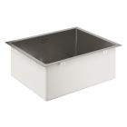 Set lavello in acciaio Grohe K700U 31574AL1, rubinetto da cucina Grohe Minta 32321AL2