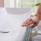 Set armadietto Hansgrohe Xelu Q 54030000, lavabo Hansgrohe Xelu Q 61020450