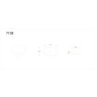 Set armadietto Comad Viva Cashmere VIVA CASHMERE 82-60-2D, piano Comad Nova White NOVA WHITE 89-60, UN-LOLA-GW