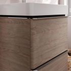 Set armadietto Hansgrohe Xelu Q 54021000, lavabo Hansgrohe Xelu Q 61013450