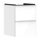 Set armadietto Hansgrohe Xelu Q 54019700, lavabo Hansgrohe Xelu Q 61013450