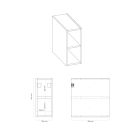 Set armadietto Oltens Vernal 60001400, piano sopra armadietto Oltens Vernal 63009060, 60021400