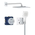 Set set doccia Grohe Precision Smartcontrol 34876000, detergente per cromo Grohe 48166000