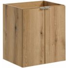 Set armadietto Comad Nova Oak NOVA OAK A 82-50-2D, lavabo Comad Gaja UN-GAJA35-SW 78570A(35), NOVA WHITE 89-50