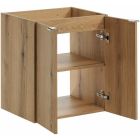 Set armadietto Comad Nova Oak NOVA OAK A 82-50-2D, lavabo Comad Gaja UN-GAJA35-SW 78570A(35), NOVA WHITE 89-50