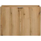 Set armadietto Comad Nova Oak NOVA OAK A 82-80-2D, lavabo Comad Dance White CFP-8009DANCE80DP
