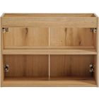 Set armadietto Comad Nova Oak NOVA OAK A 82-80-2D, lavabo Comad Dance White CFP-8009DANCE80DP