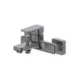 Set rubinetto per vasca e doccia Oltens Hadsel 34006400, supporto per doccetta Oltens Hald 37403400, 37200400, 37111400