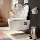 Set vaso WC Hansgrohe EluPura S 62024450, copriwater Hansgrohe EluPura Original S 60148450