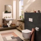 Set vaso WC Hansgrohe EluPura S 62024450, copriwater Hansgrohe EluPura Original S 60148450