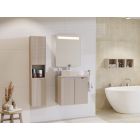 Set armadietto Comad Nova White NOVA WHITE 82-80-2S, lavabo Comad Beyond 5 BEYOND 5 WHITE ( E-6564 ), NOVA OAK A 89-80