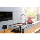 Set rubinetto da cucina Franke Icon Semi-Pro 115.0690.598, dispenser di liquidi Franke Active SM 119.0547.906