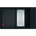 Set lavello in granito Franke Kanon 125.0721.161, rubinetto da cucina Franke Lina 115.0626.053