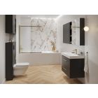 Set mobile per modulo di installazione Cersanit Larga S164-028, armadietto Cersanit Larga S164-039, S164-040, S164-041, S164-053