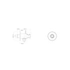 Set rubinetto per doccia Oltens Molle 33100610, prese d'acqua con supporto doccetta Oltens Hvita 39304610, 37102610, 37200610