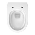 Set vaso WC con copriwater a discesa lenta Cersanit Luna S701-871, set modulo di installazione con placca di comando Cersanit S701-778